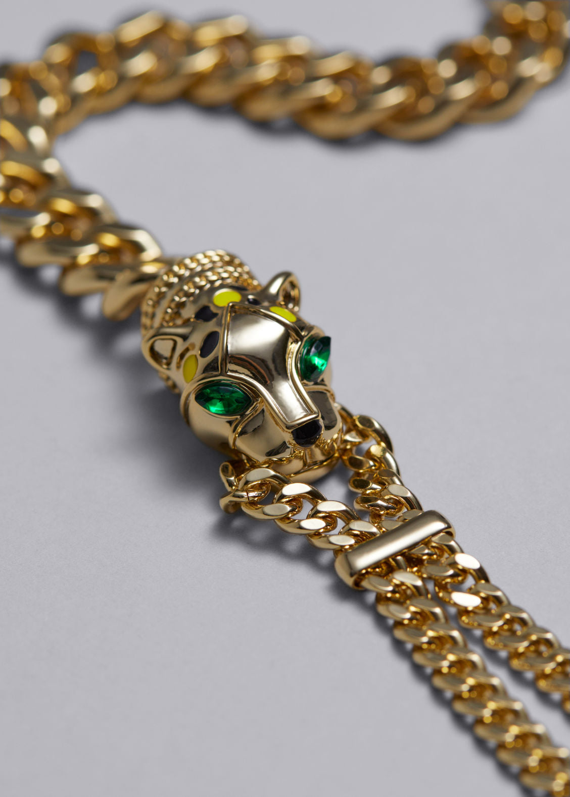 Jaguar chain necklace