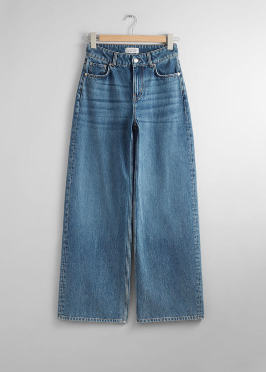 Wide long jeans