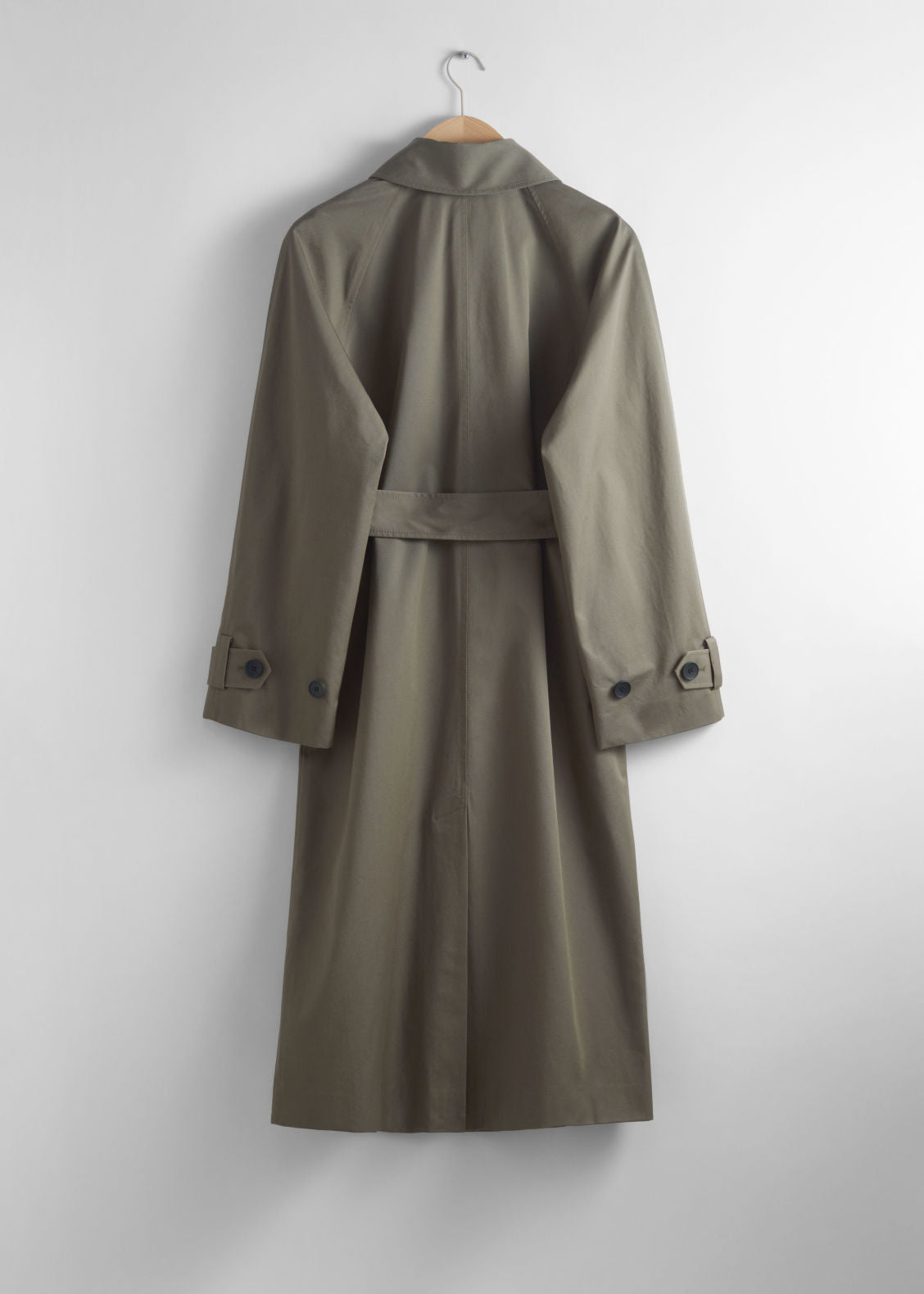 Single-breasted trench coat