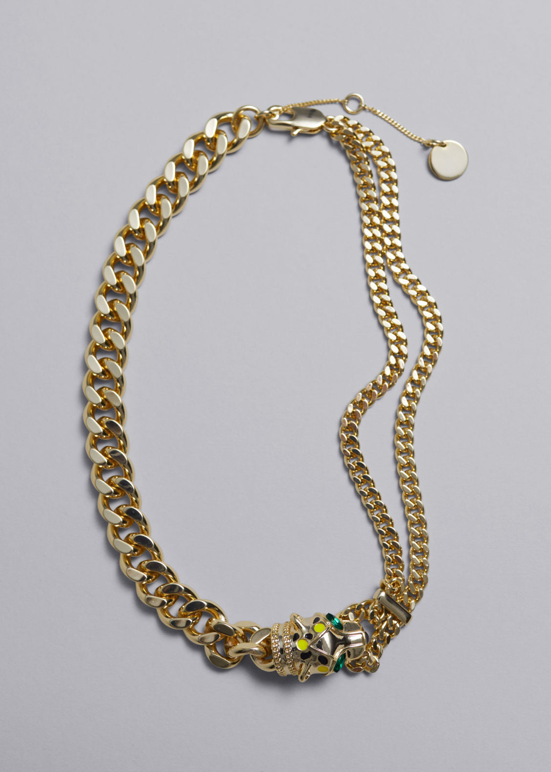 Jaguar chain necklace