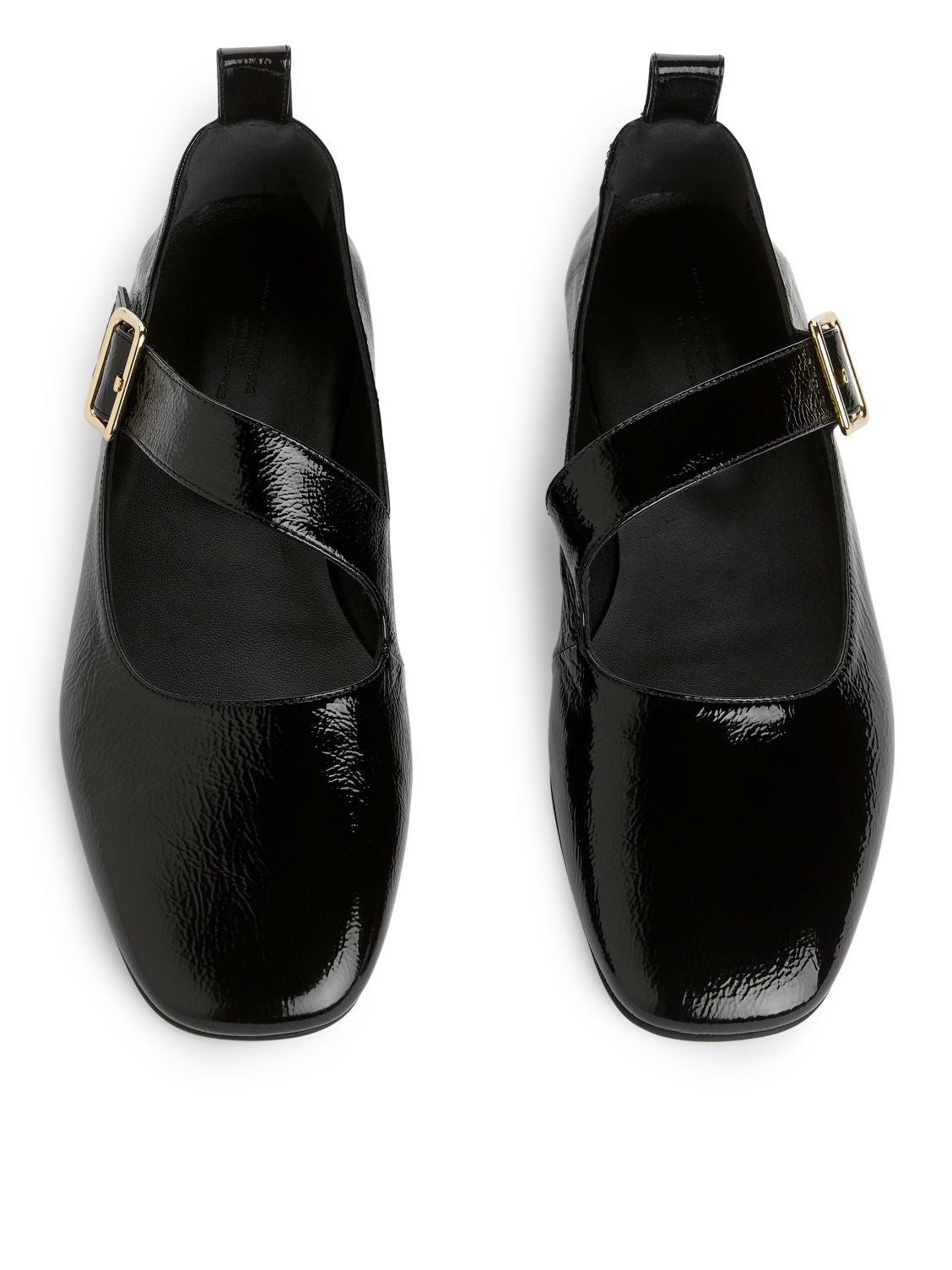 Mary Jane leather ballet flats