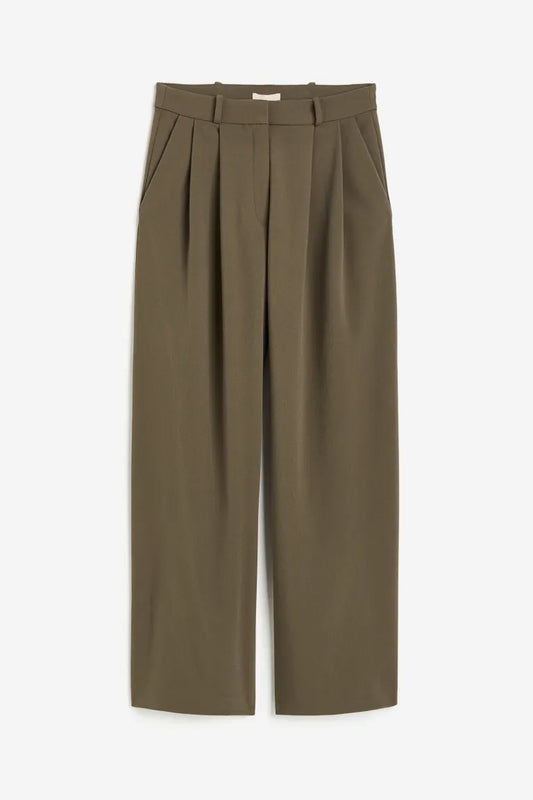 Tailored jersey trousers
