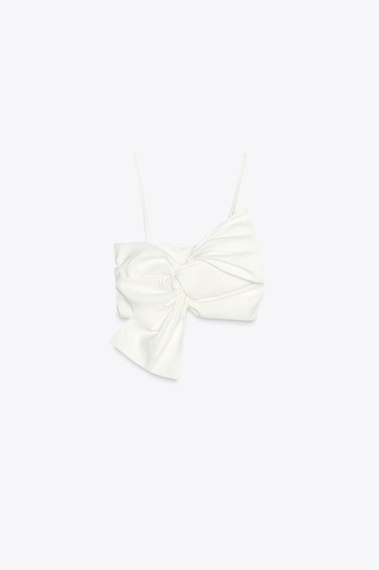 Maxi Bow Crop Top