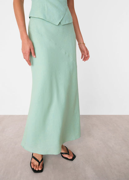 Mint Maxi Skirt