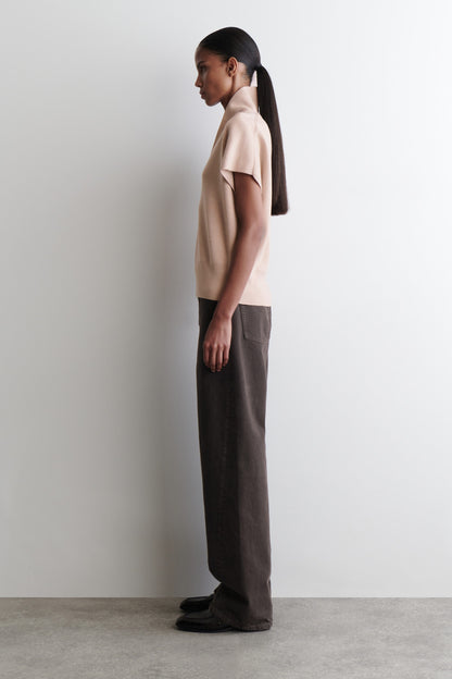 Merino Wool V-Neck Vest