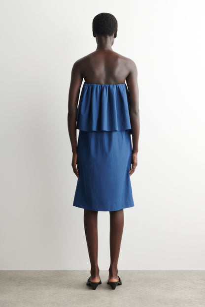 Layered Bandeau Midi Dress