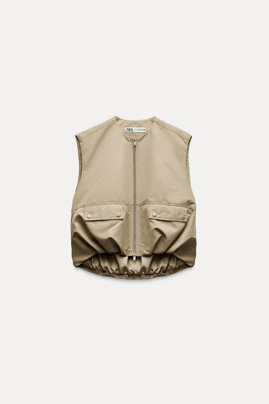 ZW Collection Oversize Voluminous Gilet