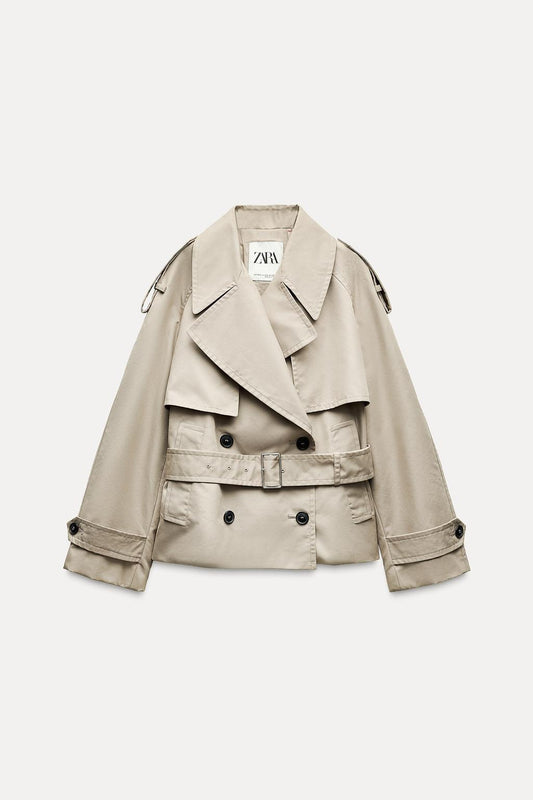 ZW Collection Short Trench Coat