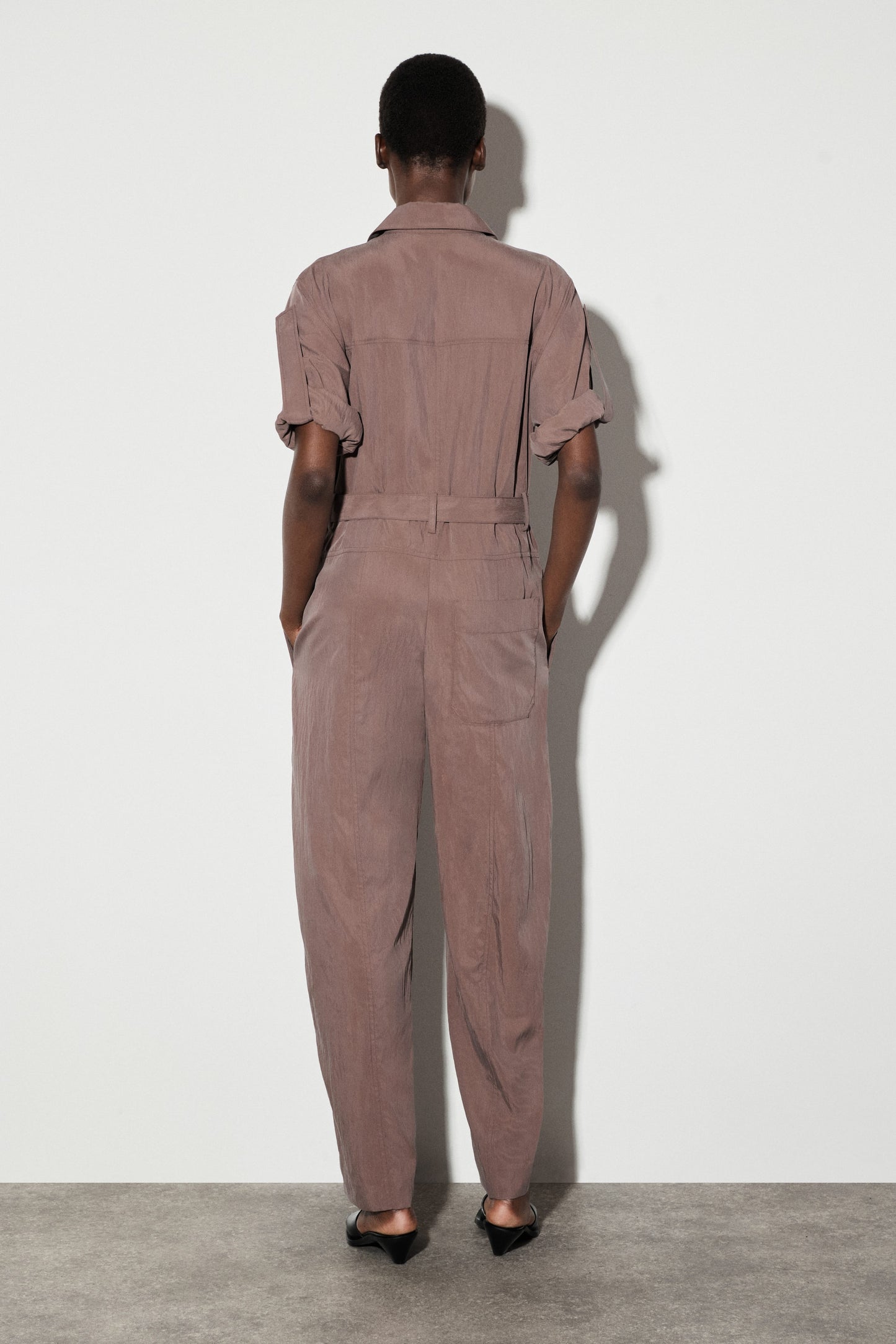 Belted Modal Boilersuit