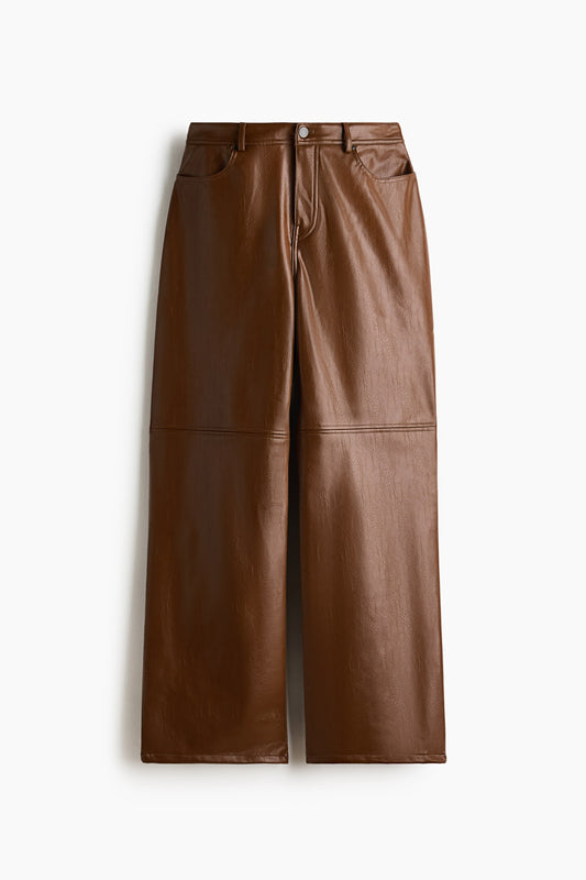 Coated trousers