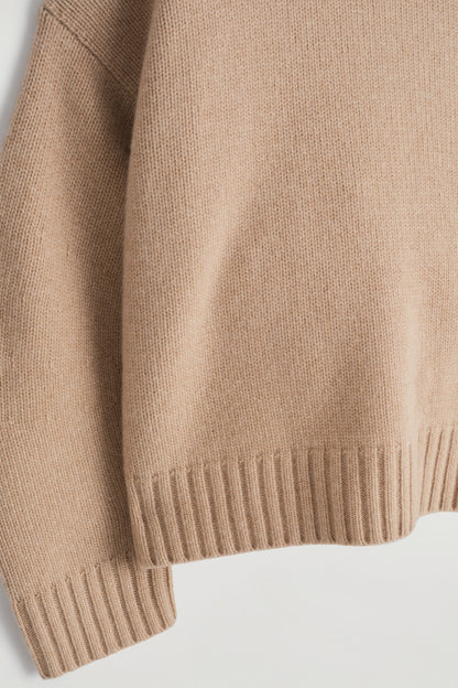 Chunky Cashmere Crew-Neck Jumper