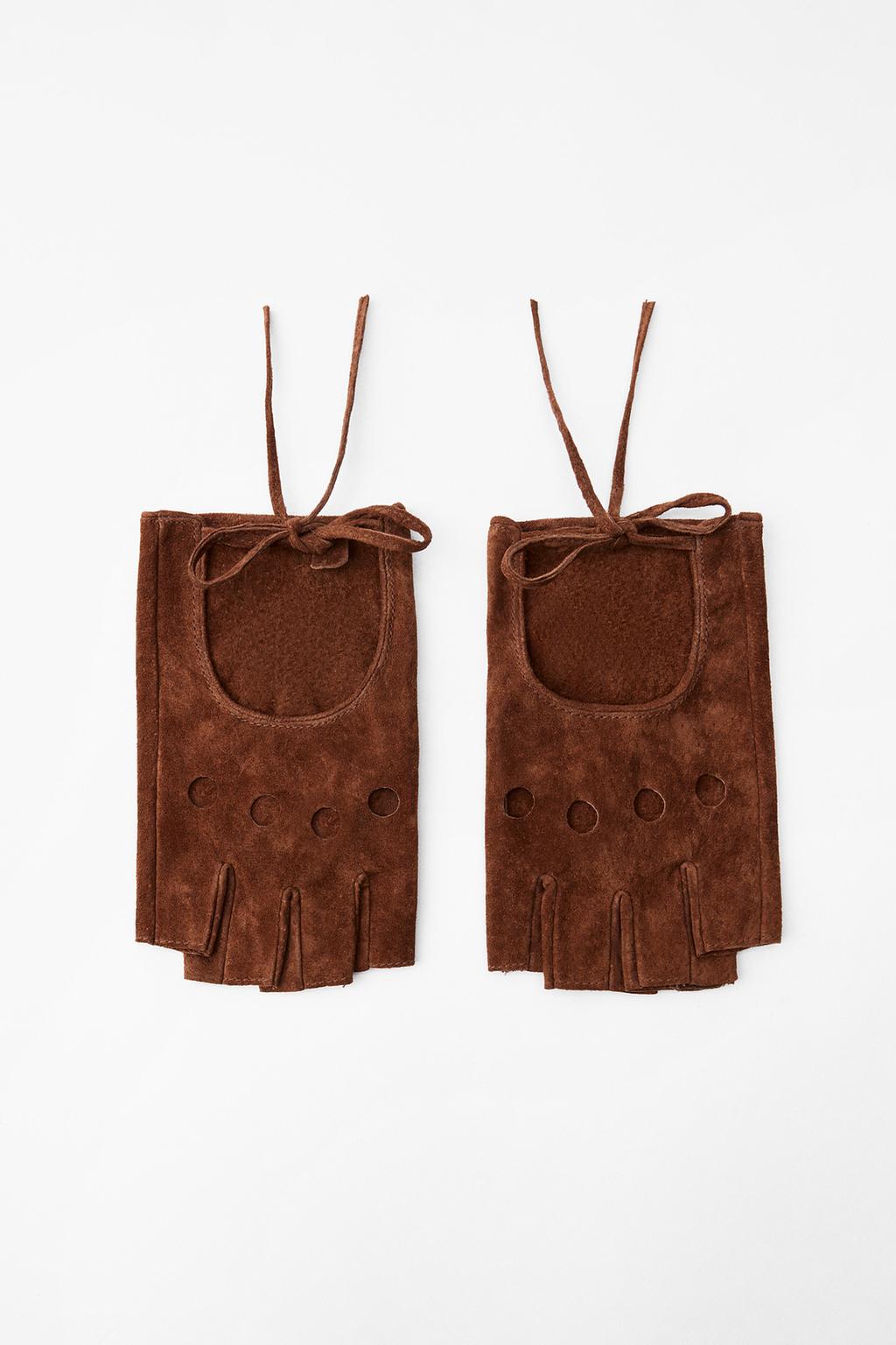 Suede Leather Mittens