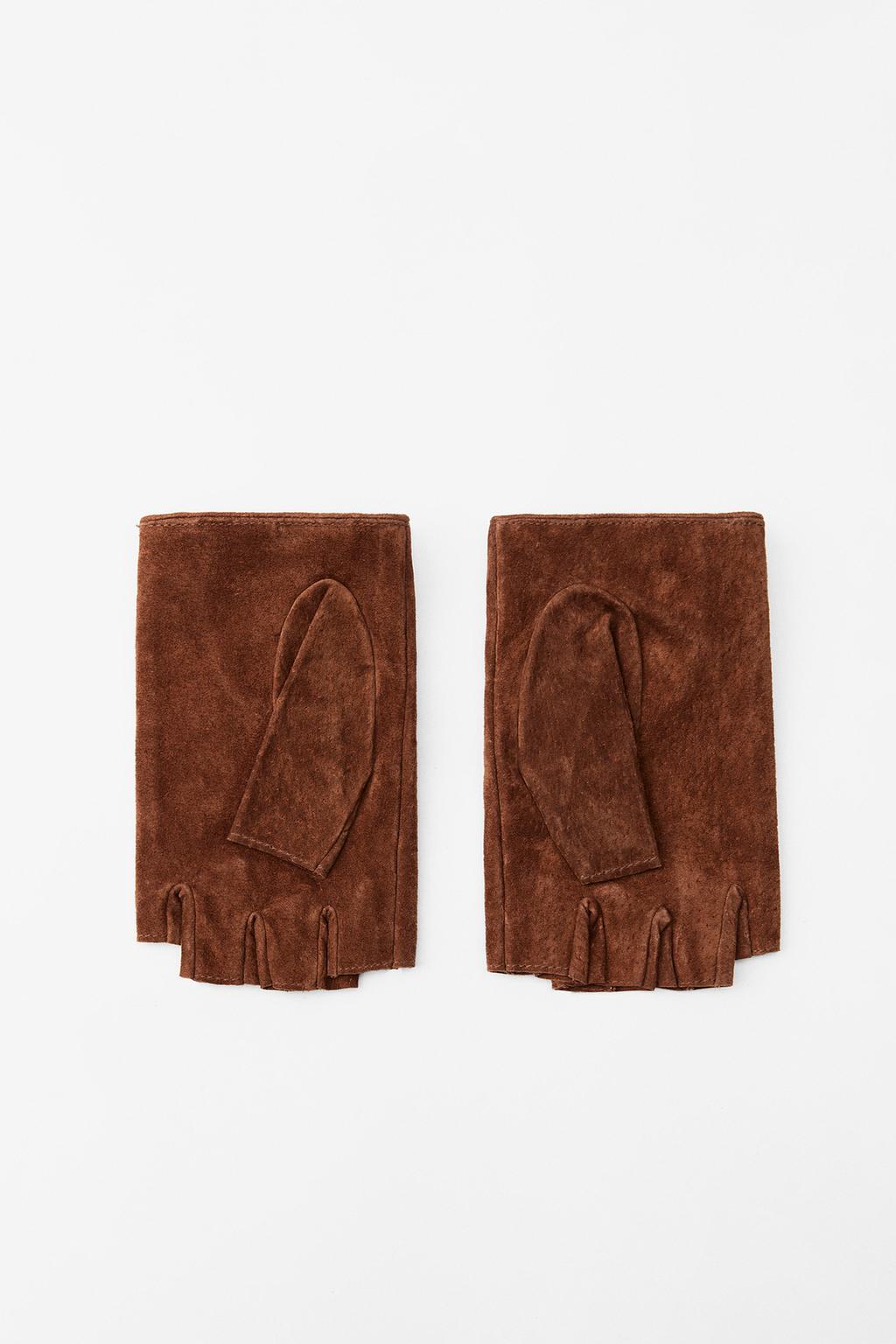 Suede Leather Mittens