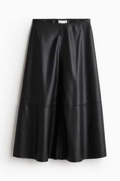 Coated A-line skirt