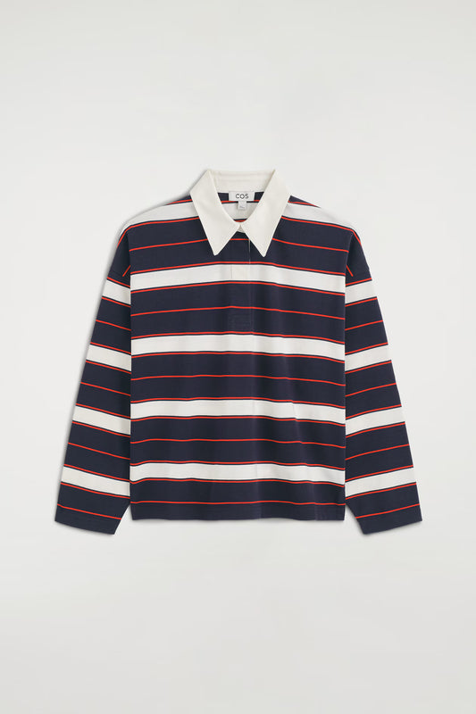 Striped Cotton Rugby Shirt