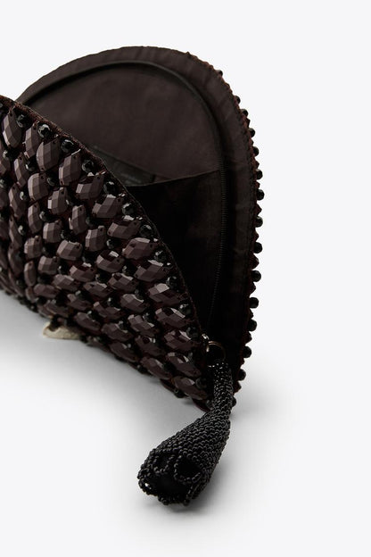 Beaded Fan Bag