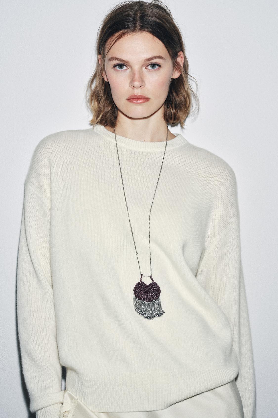 Long Sleeve 100% Cashmere Sweater