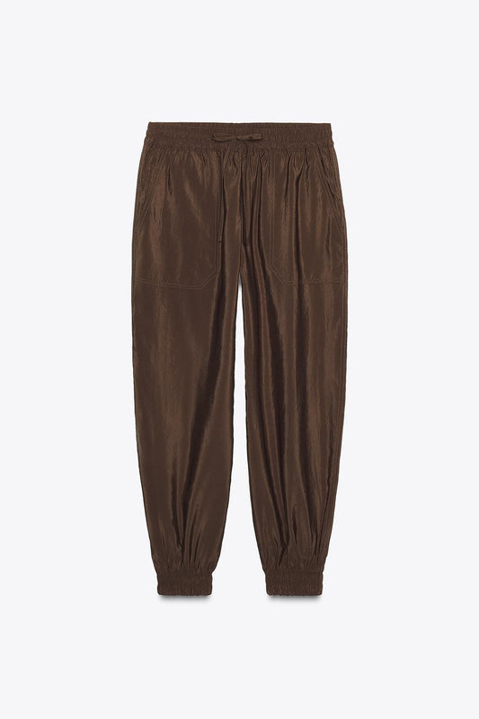 Cuffed Hem Trousers