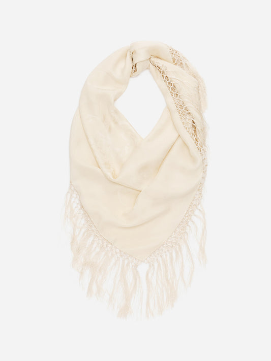 Jacquard Silk Scarf