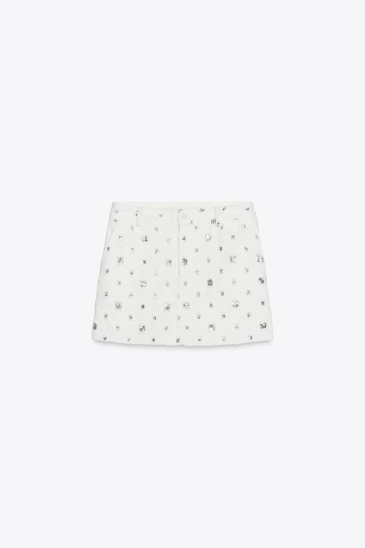 Sequinned Skort
