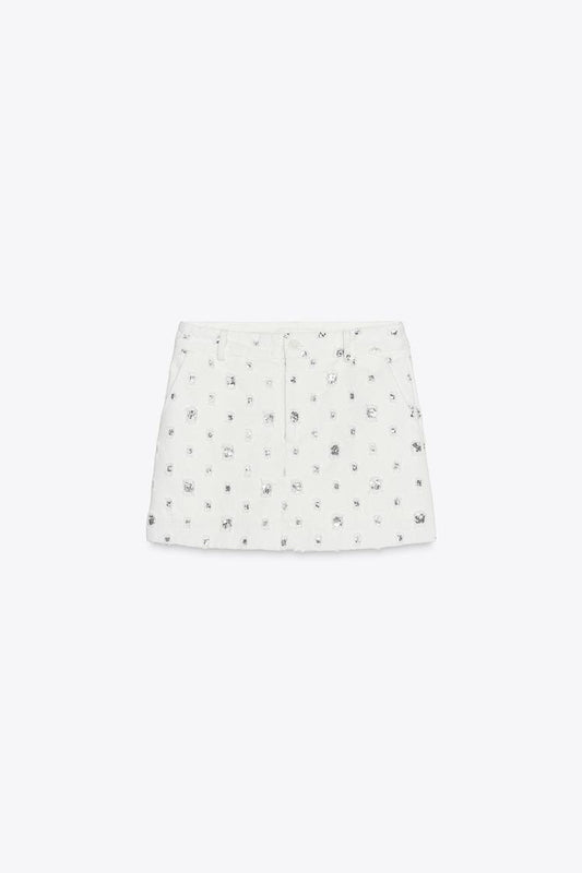 Sequinned Skort