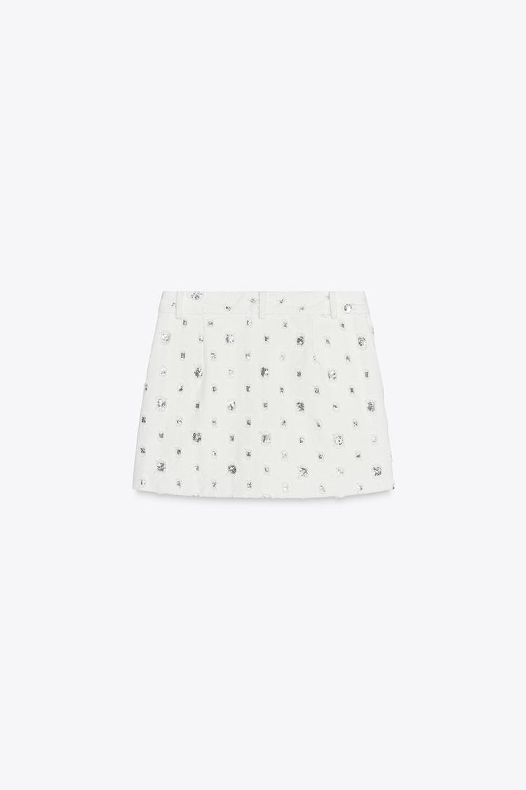 Sequinned Skort