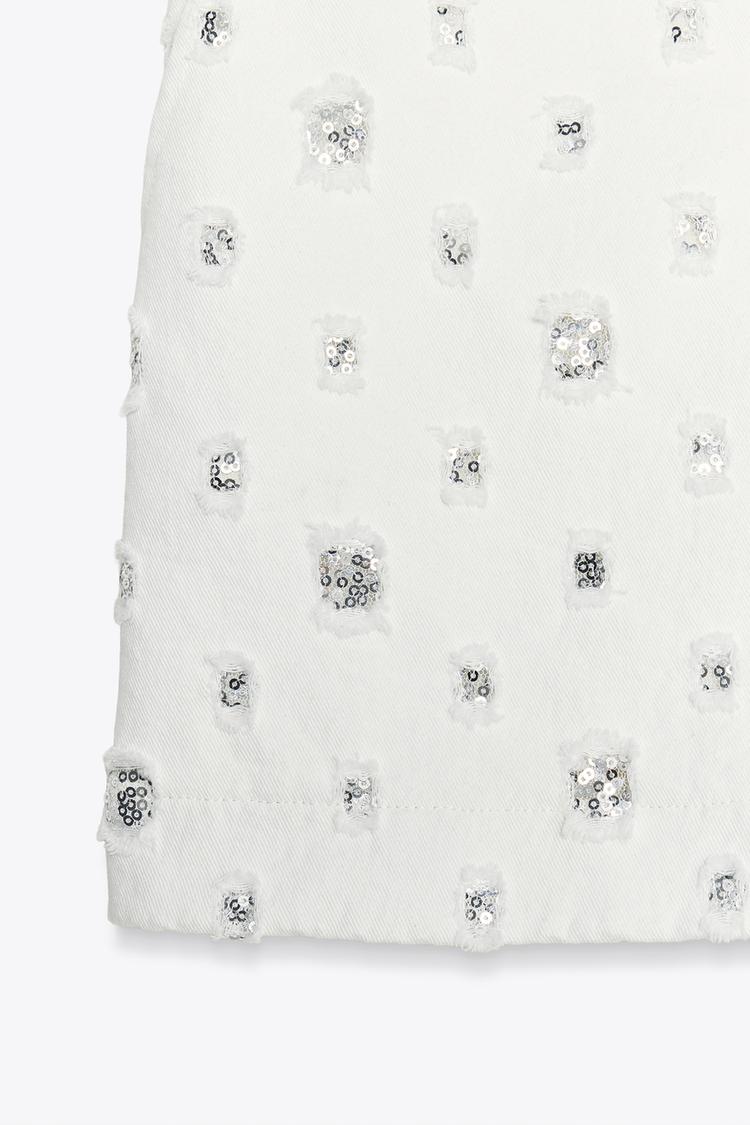 Sequinned Skort