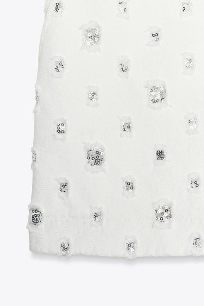 Sequinned Skort