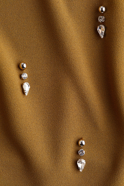Embellished cropped top