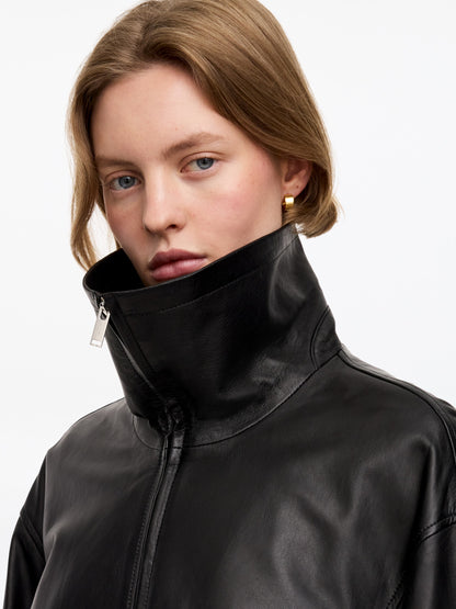 Short Leather Jacket