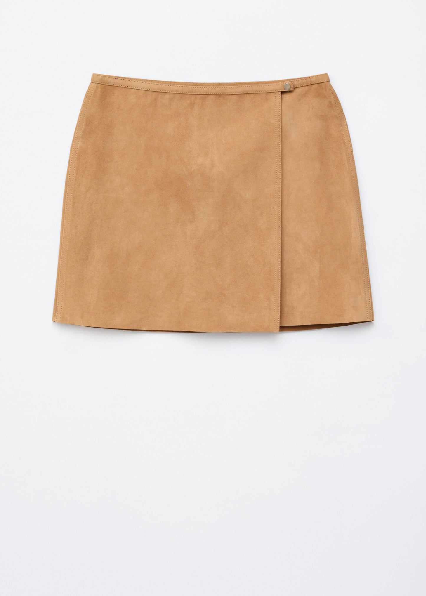 Suede Mini Skirt