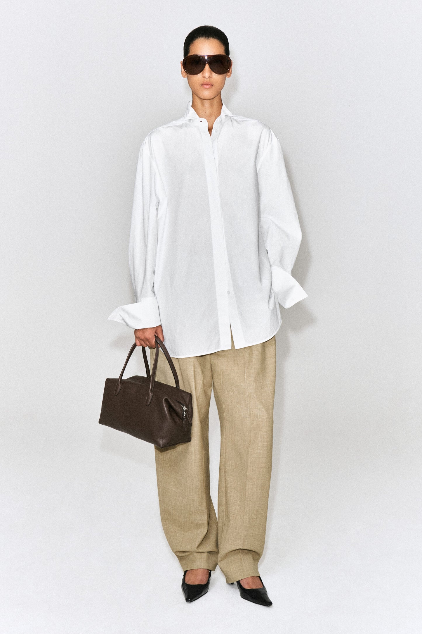 Montmartre Leather Bowling Bag
