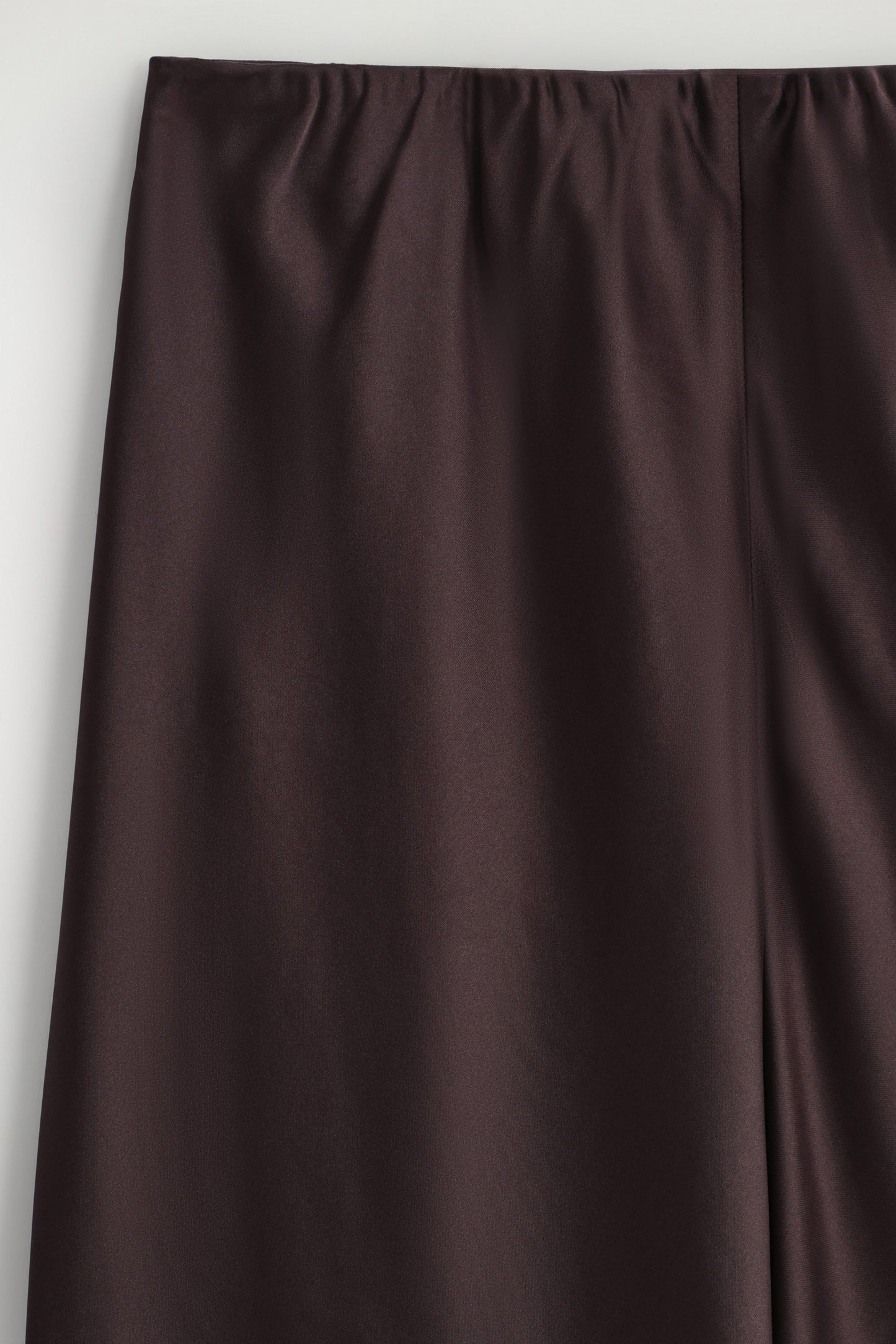 Satin Wide-Leg Trousers