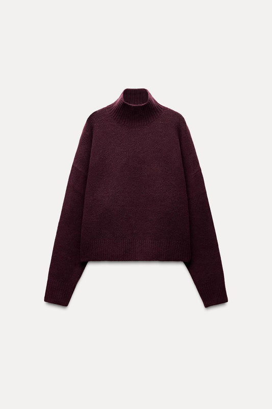 Soft knit basic sweater