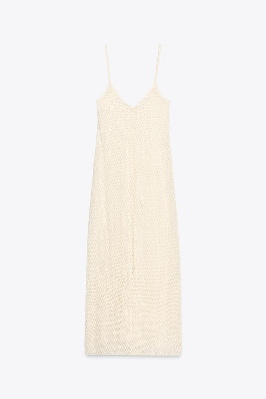 Strappy Crochet Dress