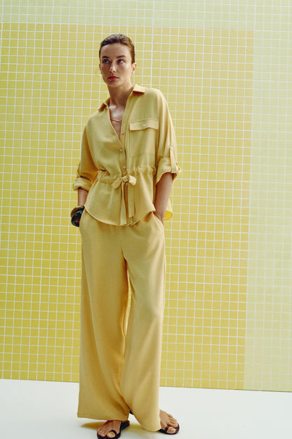 Wide Flowing Trousers