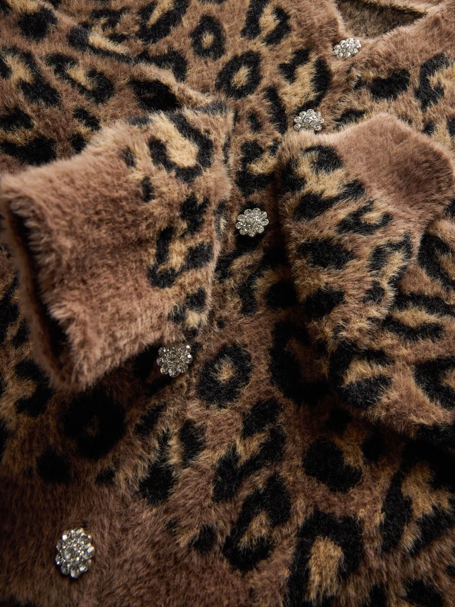 Leopard Print Cardigan