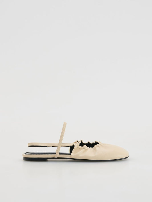 Open heel pumps