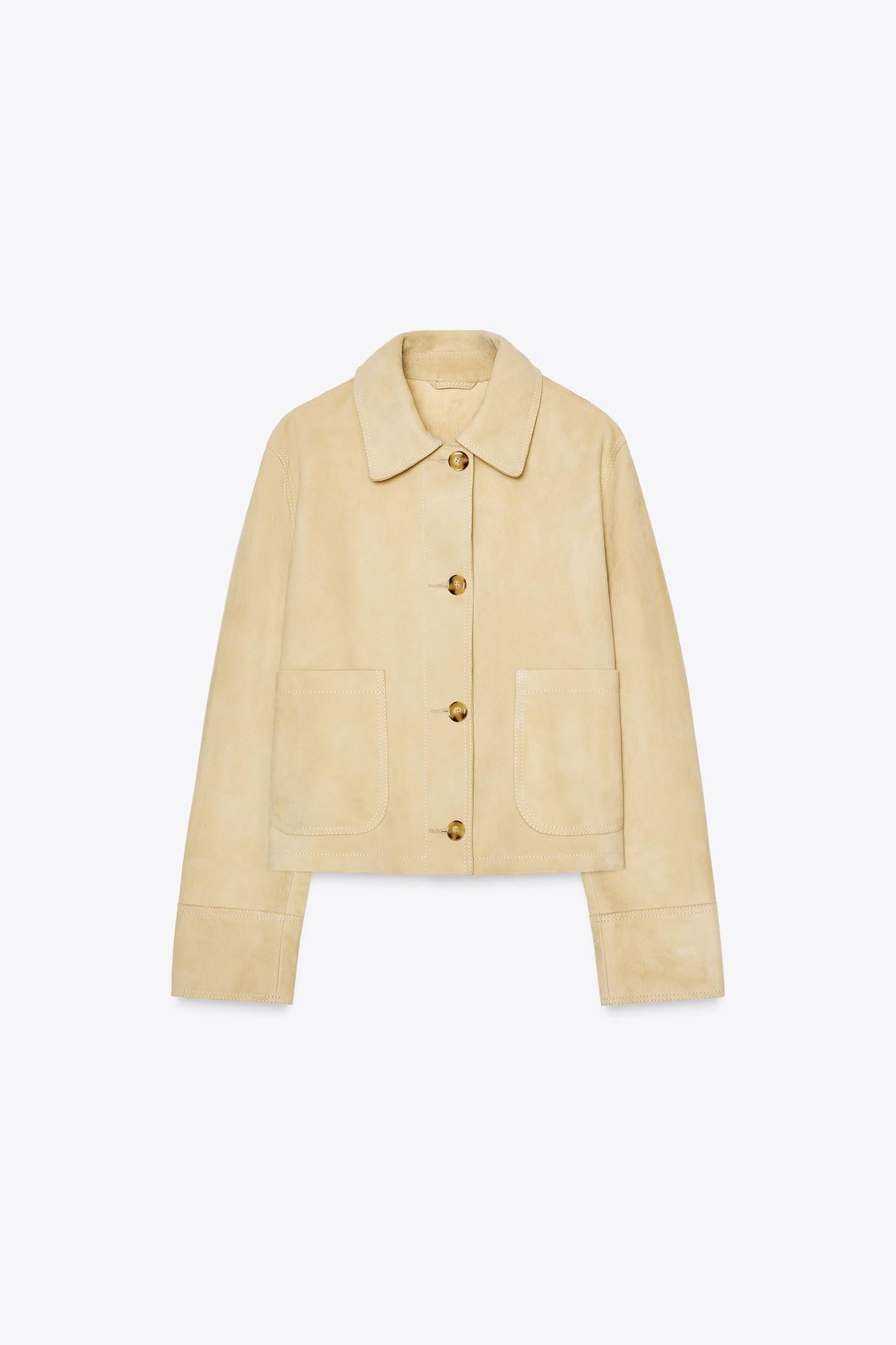 ZW Collection Limited Edition 100% Suede Leather Jacket