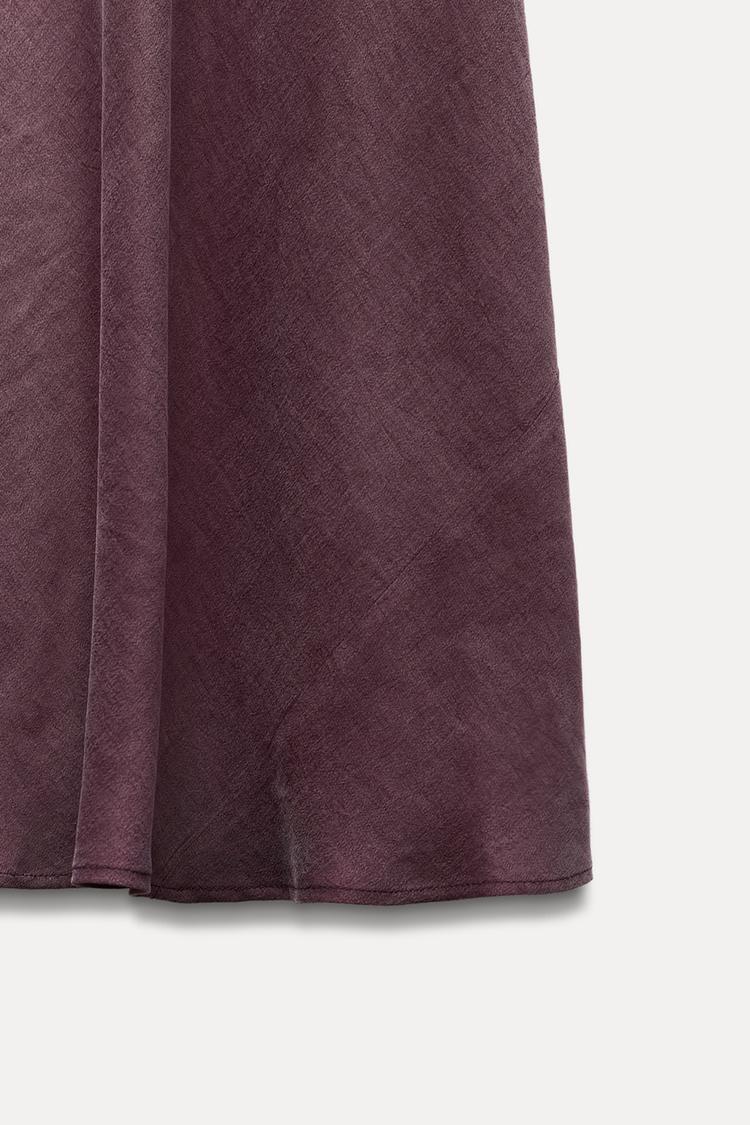 ZW Collection satin midi skirt