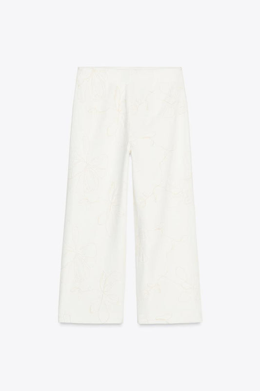 ZW Collection Embroidered Culottes