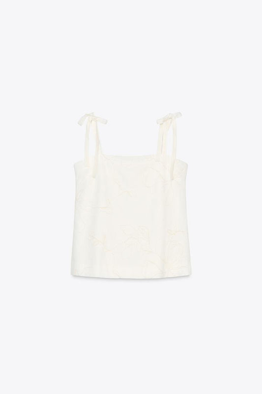 ZW Collection Embroidered Top
