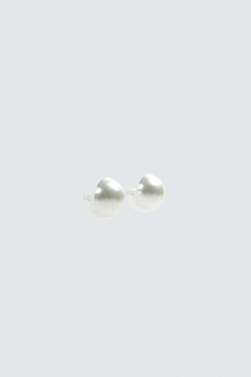 Oversize Ball Earrings Harry Lambert for Zara x Disney
