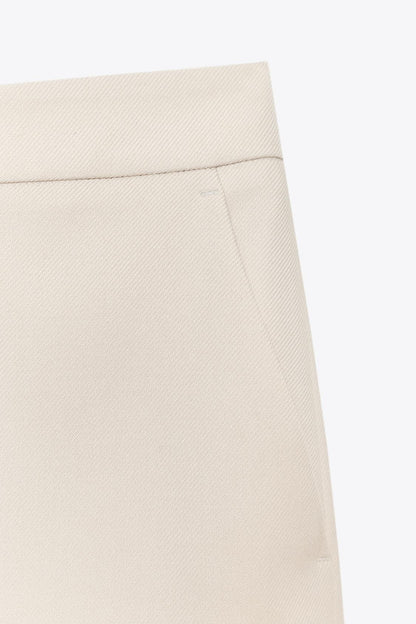 High-Waist Culotte Trousers