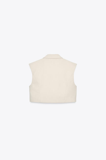 Short Waistcoat With Flaps