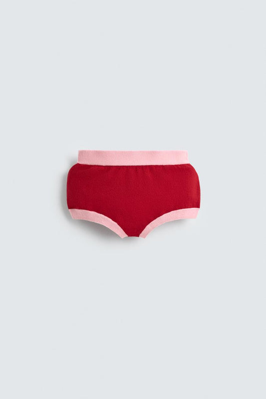100% Cashmere Knit Shorts Harry Lambert for Zara x Disney