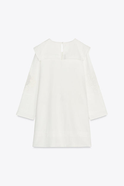 ZW Collection Embroidered Short Dress