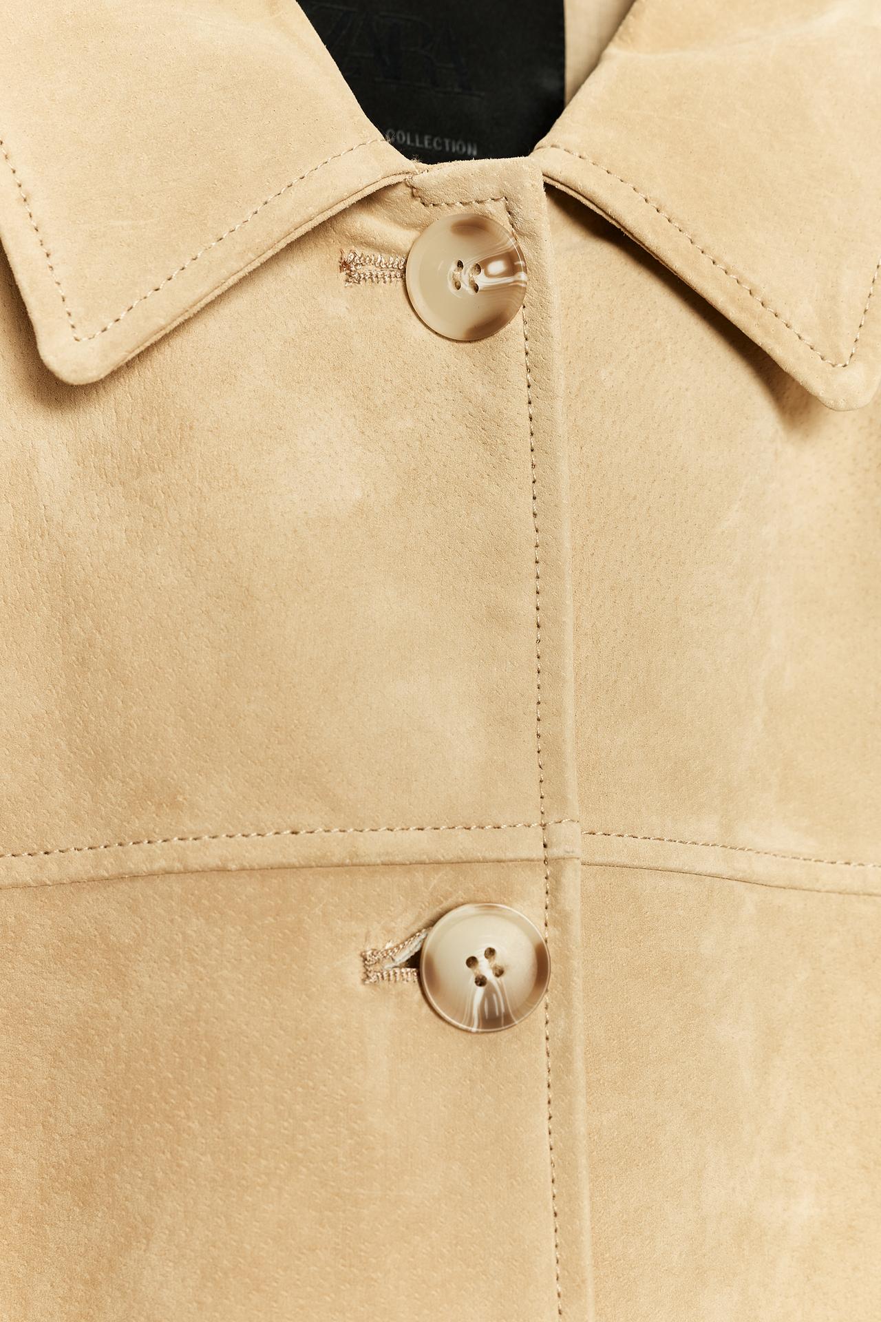 ZW COLLECTION Limited Edition Suede Leather Jacket