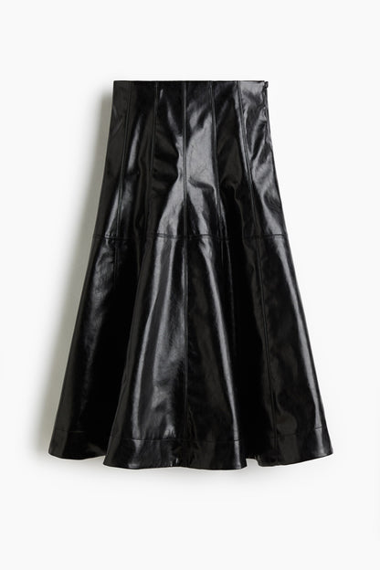 Coated circular skirt