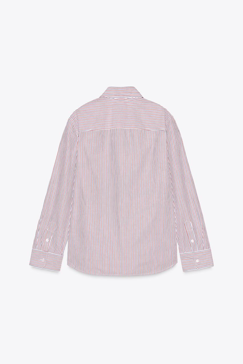 ZW Collection Striped Poplin Shirt
